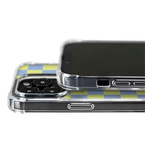 Neon Checkered iPhone 15 Pro MagSafe Case